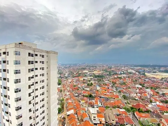 Relaxing 2BR Apartment at Newton Residence - Dış Mekan