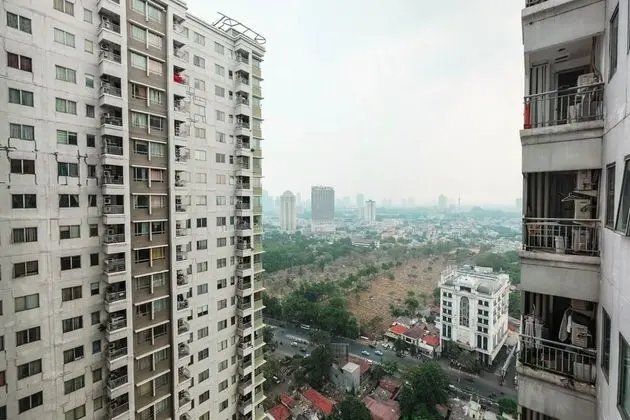 Relaxing 2BR at Sudirman Park Apartment - Dış Mekan