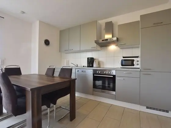 Relaxing Holiday Home in Boiensdorf With Sauna - Mutfak