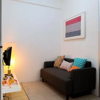 Relaxing Simply 2BR Pancoran Riverside Apartment