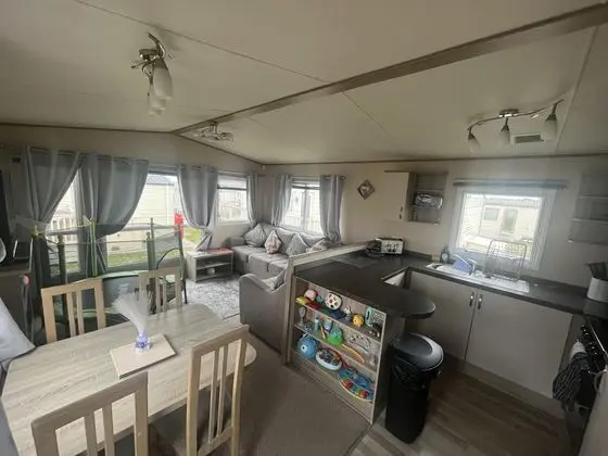 Remarkable 3-bed Caravan in Porthcawl, UK - İç Mekan
