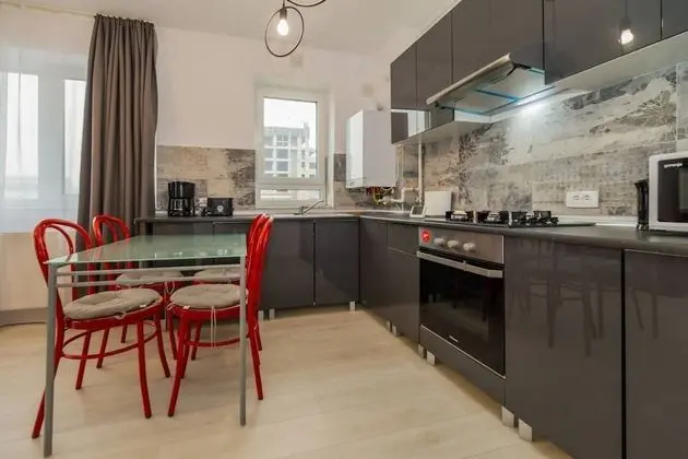 Remarkable Apart in Brasov/free Wif/lux Mattres/ - Mutfak