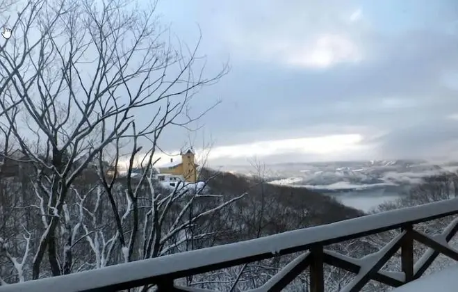 Rental Lodge WHITE RABBIT Madarao kogen Cottage MIDORINO KAZE - Dış Mekan