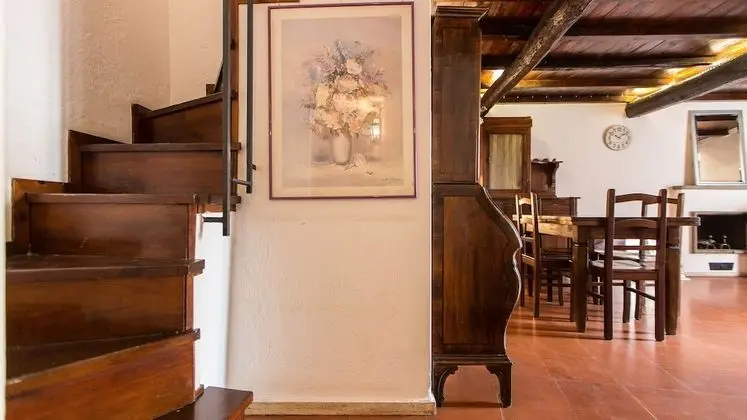 Rental in Rome Arco della Ciambella Penthouse - İç Mekan