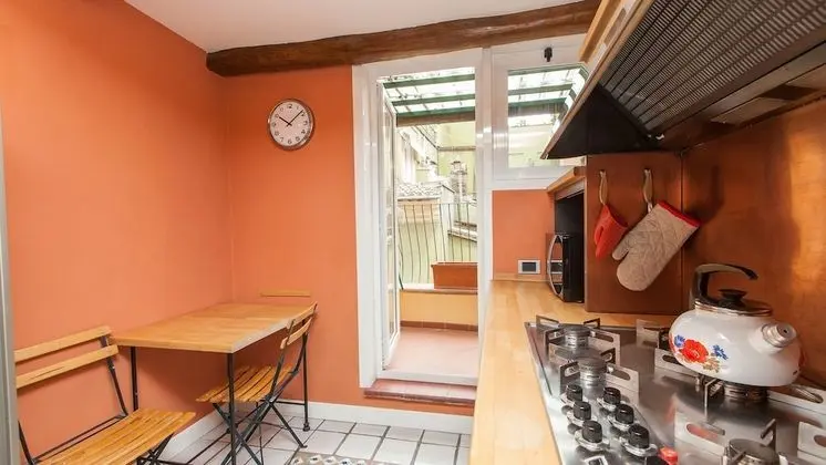 Rental in Rome Navona Penthouse - Mutfak