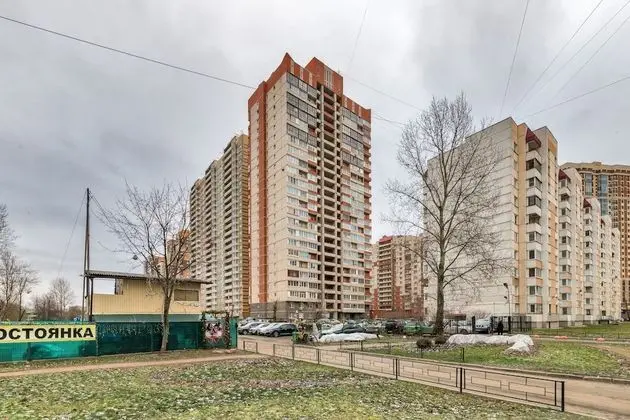 RentalSPb Studio with balcony - Dış Mekan