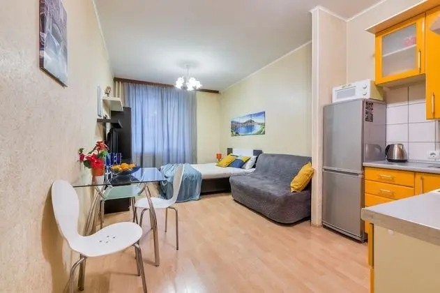 RentalSPb Studio with balcony - İç Mekan