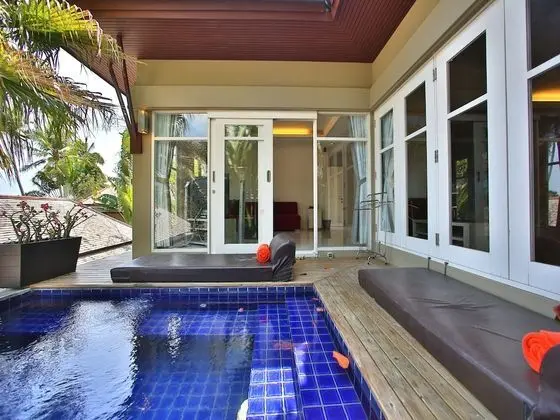 Replay Pool Villa Beachfront Samui - Havuz