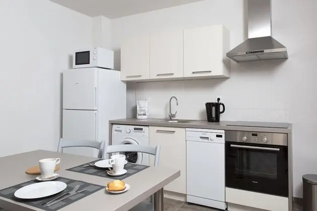 Résidence Hotelière Capu Seninu - Mutfak