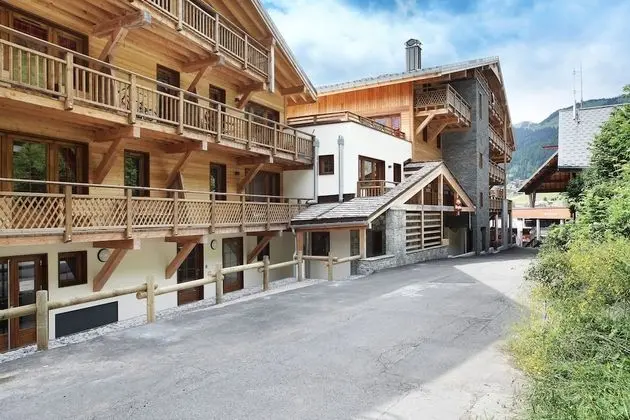 Résidence Prestige Odalys Les Fermes de Chatel - Dış Mekan