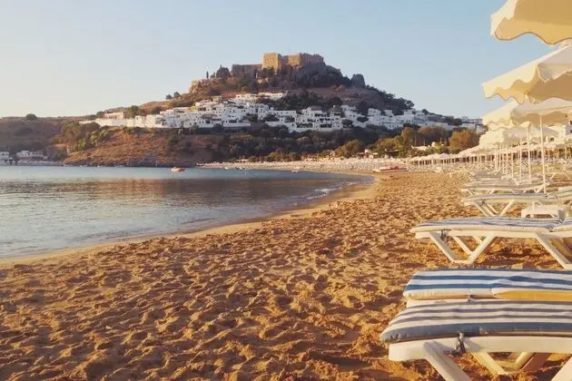 Residenza Maria Lindos Villa - Plaj