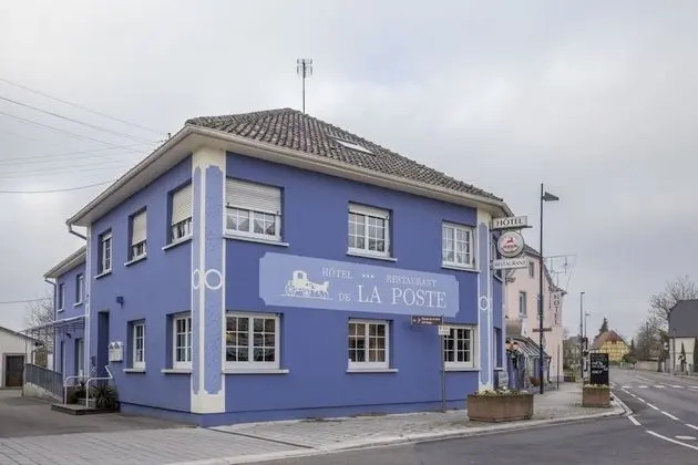 Hotel Restaurant De La Poste - Dış Mekan