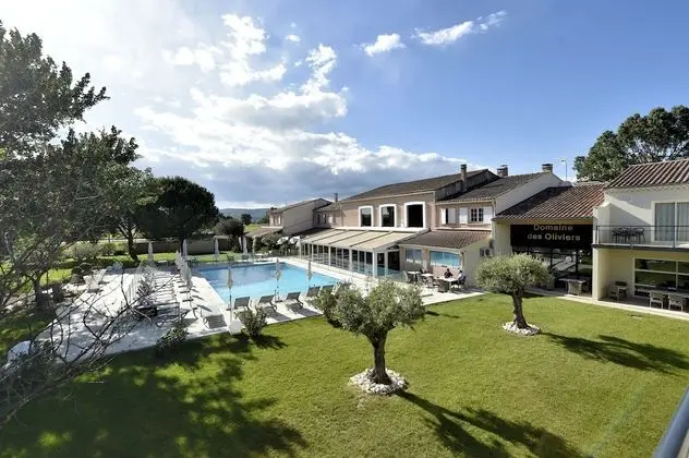 Hotel Restaurant Le Domaine des Oliviers - Havuz