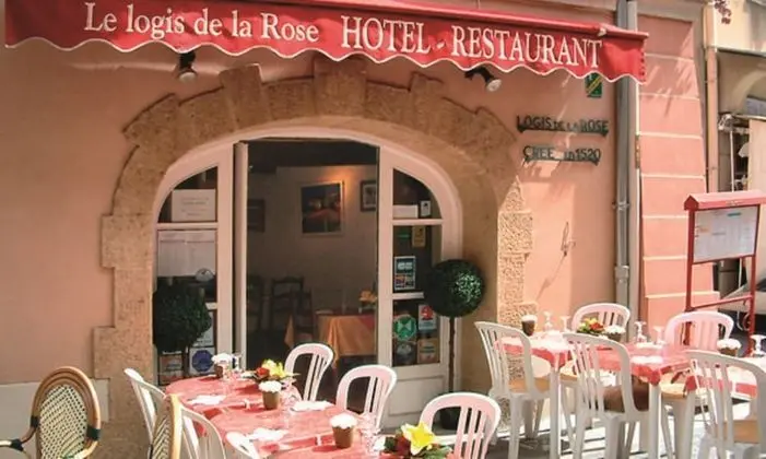 Hotel - Restaurant Logis de la Rose - Yerinde Yemek