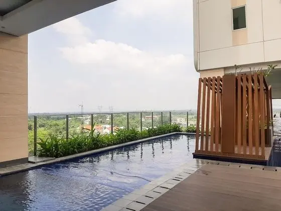 Restful And Comfortable Studio Apartment At B Residence