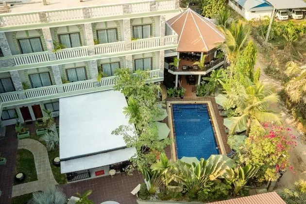 Reveal Courtyard in Reveal Angkor - Dış Mekan
