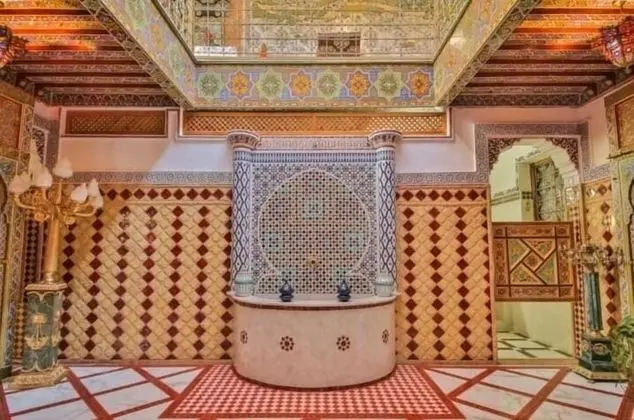 Riad la porte bleue du palais laraichi - İç Mekan