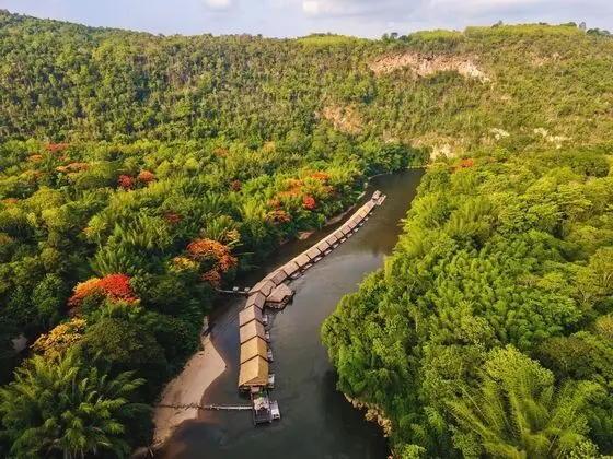 River Kwai Jungle Rafts - Öne Çıkan Resim