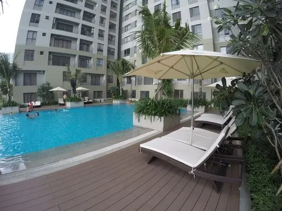 Riverfront Osis Resort Balcony - Havuz