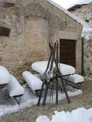 Rocca Calascio - Albergo Diffuso - Dış Mekan