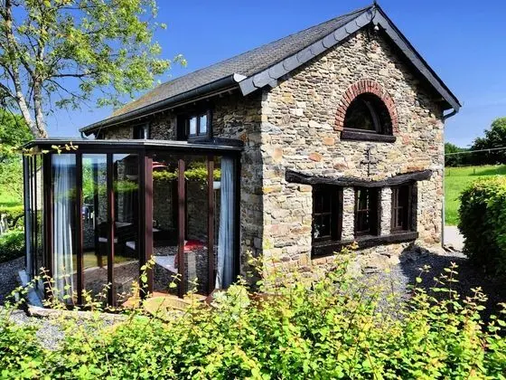 Romantic Holiday House in the Ardennes With Garden and View