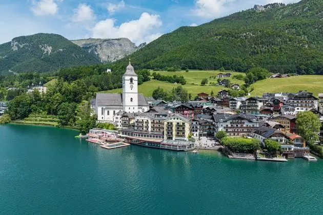 Romantik Residenz Ferienwohnungen Hotel Im Weissen Rössl - Dış Mekan