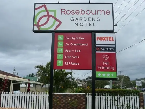ROSEBOURNE GARDENS MOTEL
