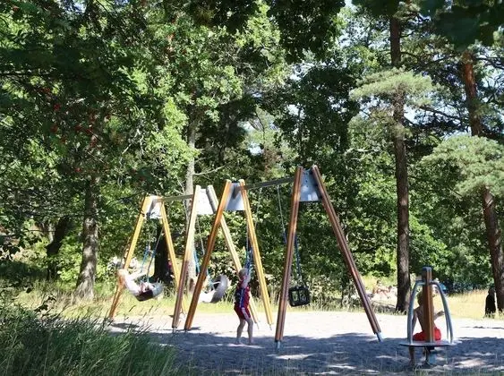 Rösjöbaden Camping & Stugby - Dış Mekan