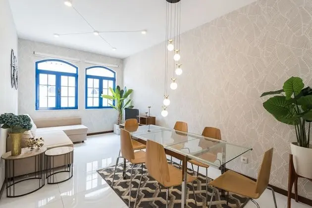 Rossio Penthouse Three-Bedroom Apartment w/ River View and Parking - by LU Holidays - İç Mekan