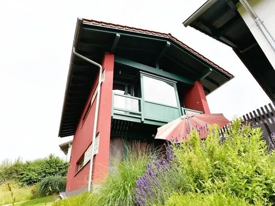 Rosy Holiday Home in Blossersberg With Private Terrace