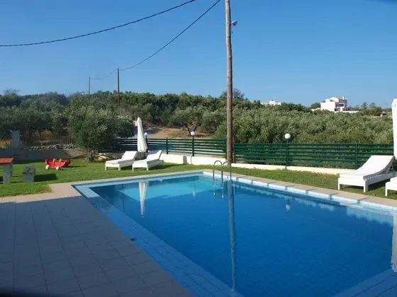 Villa Roula 3BR Sea view Viila in Chania - Dış Mekan