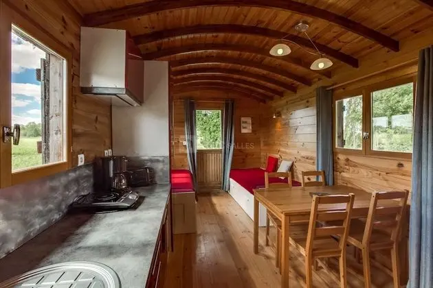 Roulotte à la Ferme de l'Isle