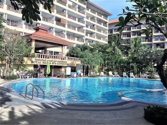Royal Hill Resort Pattaya Corner Condo With sea Pool Views - Havuz