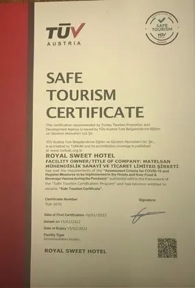 Royal Sweet Hotel - Genel