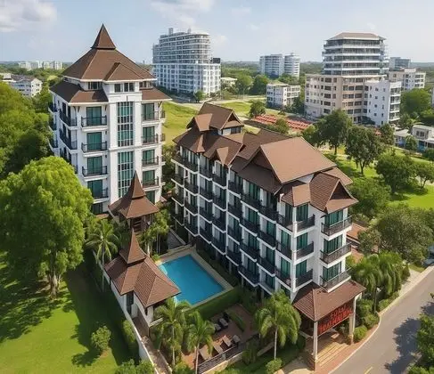 Royal Thai Pavilion Jomtien Boutique Resort - Dış Mekan