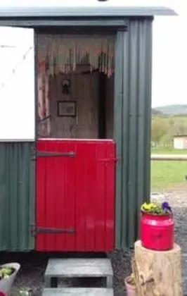 Ruby Shepherds hut Sleeps 4 - Dış Mekan