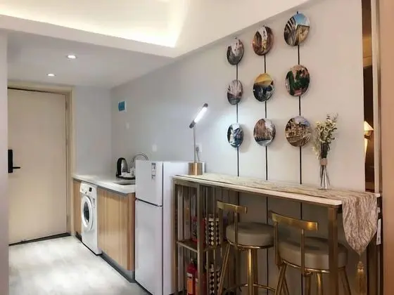 Ruide Apartment Xiaobei Railway Station - Mutfak