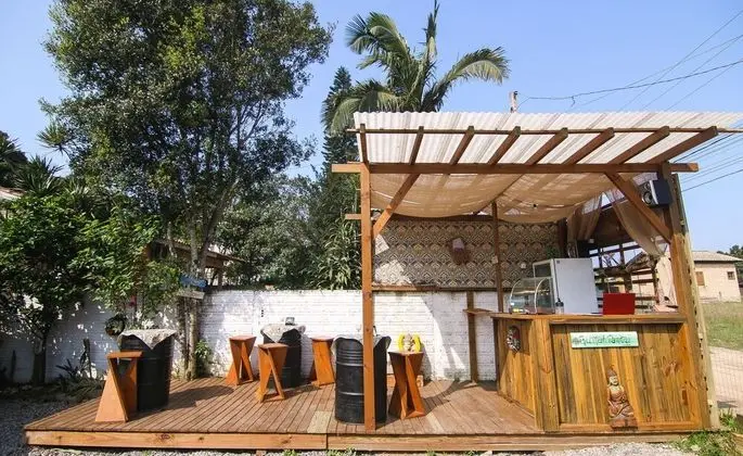 Rumah Pantai cabanas de aluguel