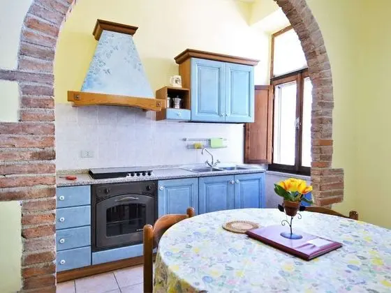Rural Apartment in Massa Marittima With Swimming Pool - Mutfak