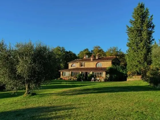 Rural Villa With Heated Pool, Large Terrace and Beautiful Views - Dış Mekan