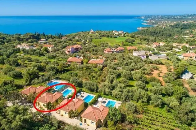 Villa Russa Alexandros Large Private Pool Walk to Beach Sea Views Wifi - 2018