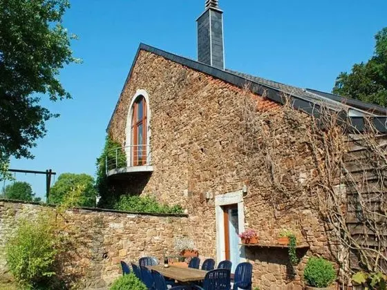 Rustic Stone Farmhouse in Verviers With Sauna - Dış Mekan