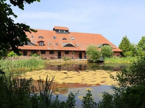 Rustic-style Apartment in Buschenhagen With Garden - Dış Mekan