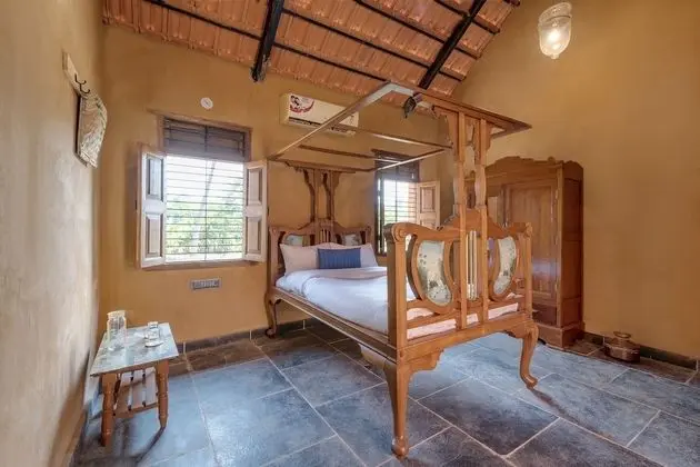 Rustic Themed 3BHK Wada in a farm