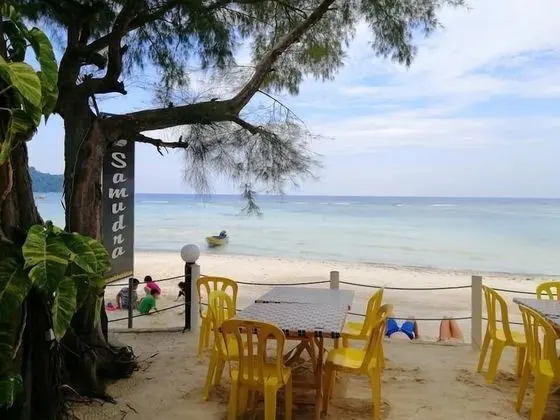 Samudra Beach Chalet - Yerinde Yemek