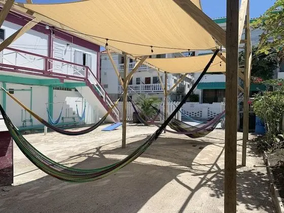 Sandbar Beachfront Hostel & Restaurant - Dış Mekan