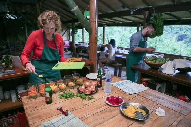 Sang Giri Mountain Glamping Bali - Yerinde Yemek
