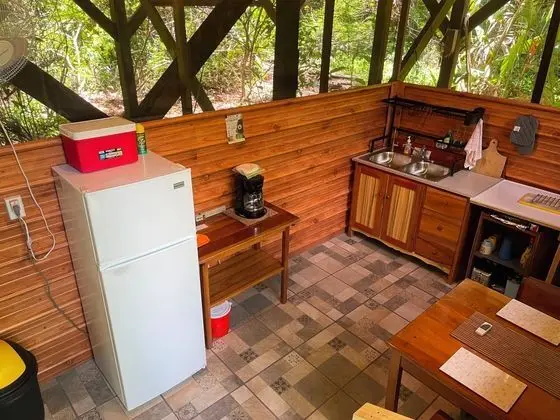 Sanpopo Tree Top Cottage - A Gold Standard Tourism Approved Tree Top Home - Mutfak