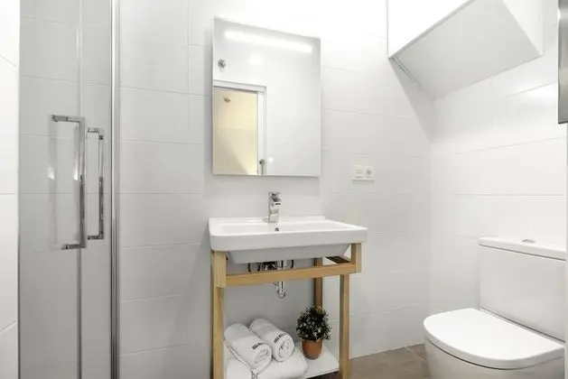 SanSebastiánForYou 32 DE AGOSTO Rooms - Banyo Tipleri