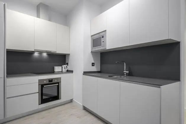 SanSebastianForYou Miracruz Apartment - Mutfak